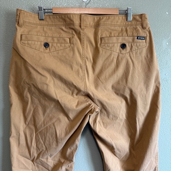 Prana McClee Straight Fit Khaki Pants Men's size 38 - Picture 5 of 7